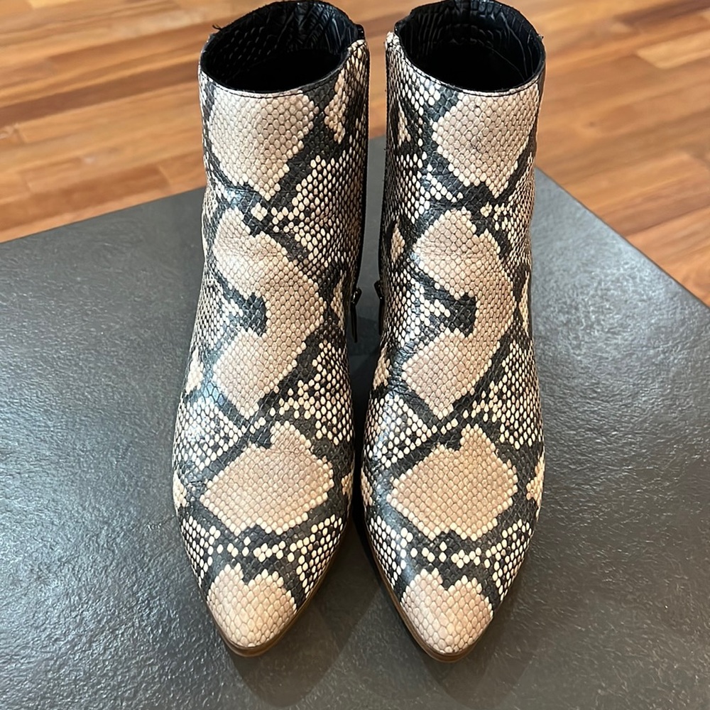 Vince Camuto snake ankle boot-8